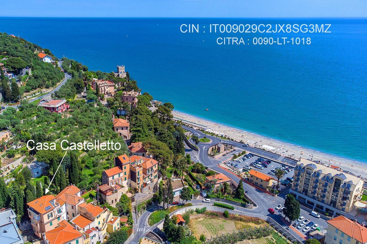 Apartament Casa Castelletto Finale Ligure Zewnętrze zdjęcie