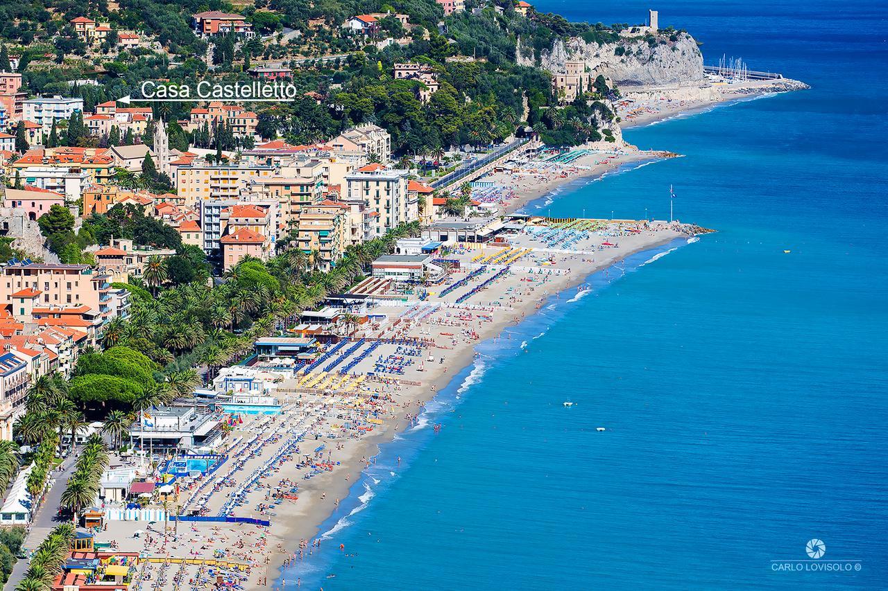 Apartament Casa Castelletto Finale Ligure Zewnętrze zdjęcie